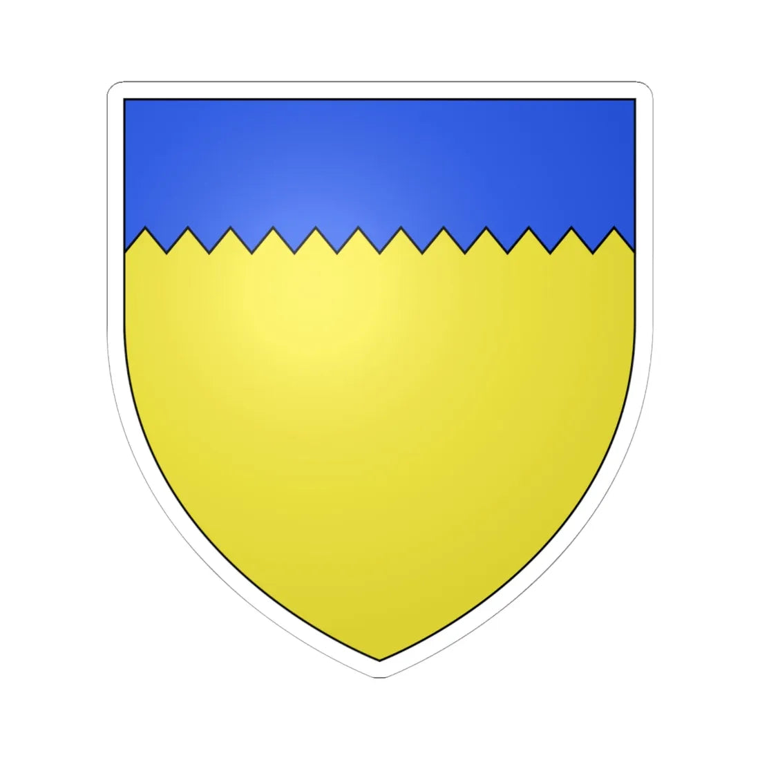 Butler arms (Ireland) (Coat of Arms) STICKER Vinyl Kiss-Cut Decal 6 Inch White - The Sticker Space