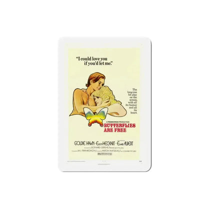 Butterflies Are Free 1972 Movie Poster Refrigerator Magnet - The Sticker Space