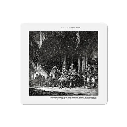 Buying A Dream, Smart Set Magazine, February 1930 (Magazine Illustration) Refrigerator Magnet - The Sticker Space