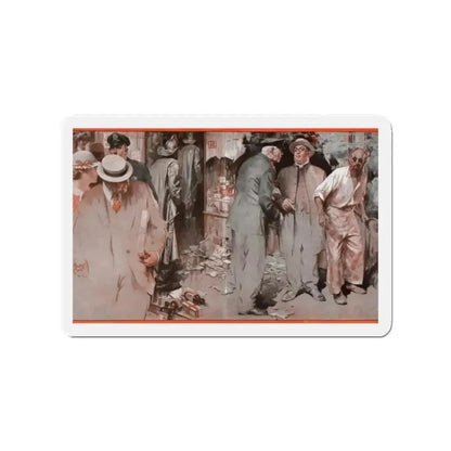 Buzz the Bullfrog (2), The American Magazine, January 1934 (Magazine Illustration) Refrigerator Magnet - The Sticker Space