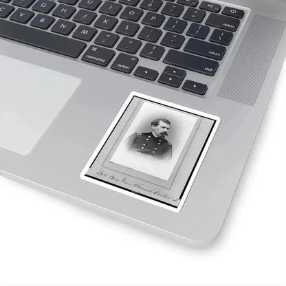 Bv't. Brig. Gen. Horace Porter, Half-Length Portrait, Facing Right (U.S. Civil War) STICKER Vinyl Kiss-Cut Decal - The Sticker Space