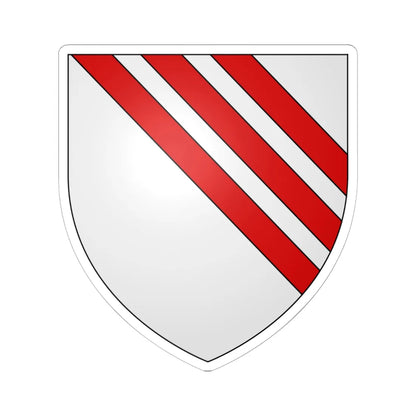 Byron arms (England) (Coat of Arms) STICKER Vinyl Kiss-Cut Decal 6 Inch White - The Sticker Space