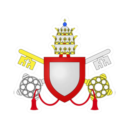 C o a Benedetto XII (Italy) (Coat of Arms) STICKER Vinyl Kiss-Cut Decal 2 Inch White - The Sticker Space
