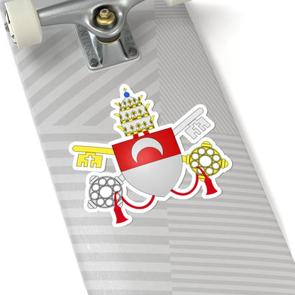 C o a Benedetto XIII Avignone (Italy) (Coat of Arms) STICKER Vinyl Kiss-Cut Decal - The Sticker Space