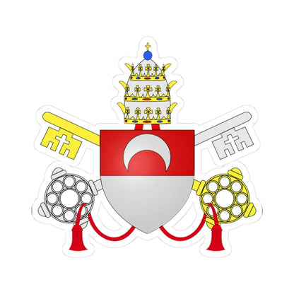 C o a Benedetto XIII Avignone (Italy) (Coat of Arms) STICKER Vinyl Kiss-Cut Decal - The Sticker Space