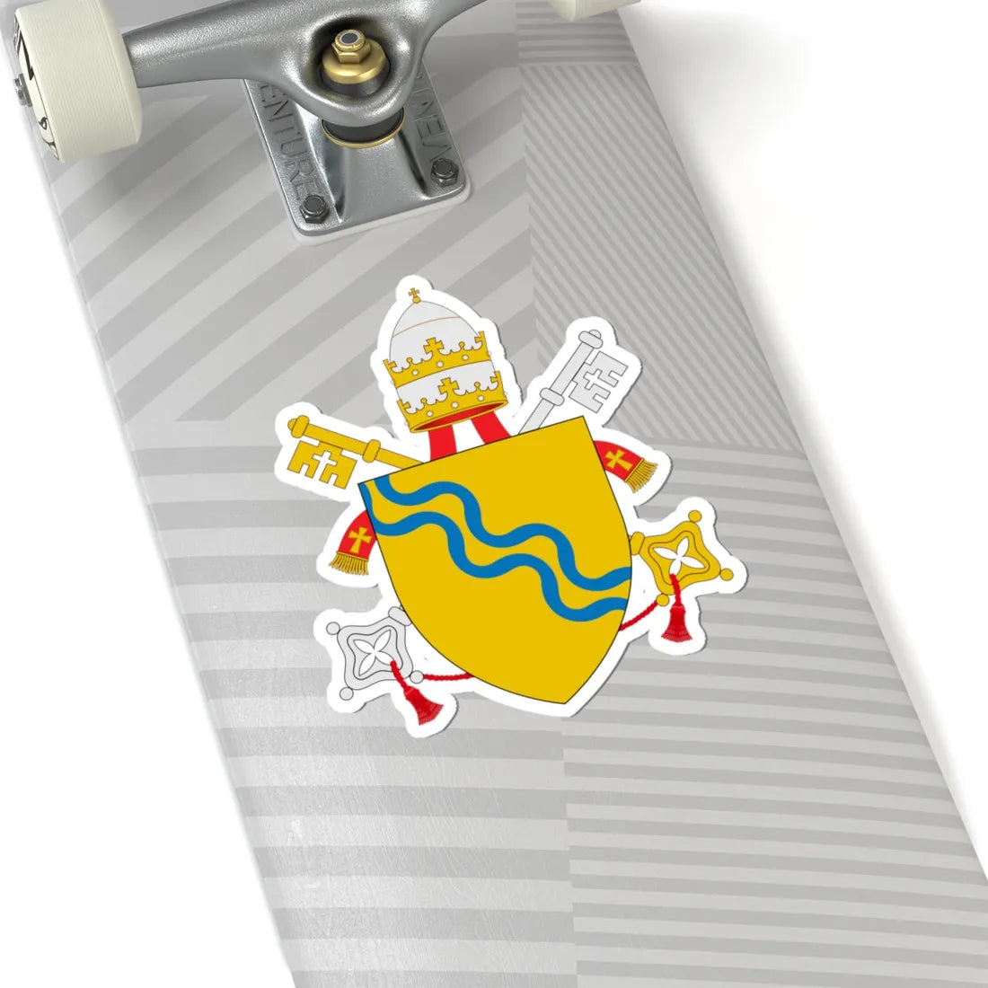 C o a Bonifacius VIII (Italy) (Coat of Arms) STICKER Vinyl Kiss-Cut Decal - The Sticker Space