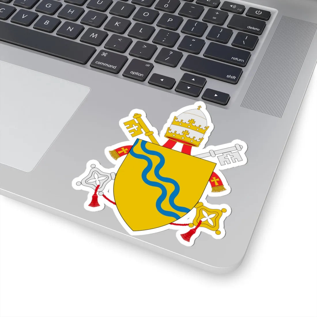 C o a Bonifacius VIII (Italy) (Coat of Arms) STICKER Vinyl Kiss-Cut Decal - The Sticker Space