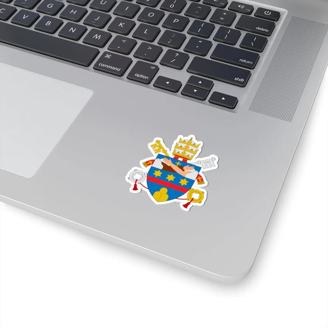 C o a Clementem XIV (Spain) (Coat of Arms) STICKER Vinyl Kiss-Cut Decal - The Sticker Space