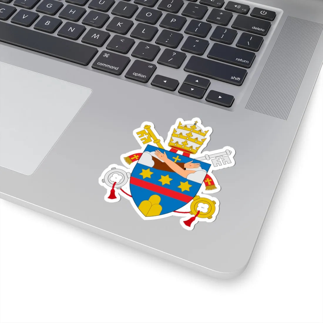 C o a Clementem XIV (Spain) (Coat of Arms) STICKER Vinyl Kiss-Cut Decal - The Sticker Space