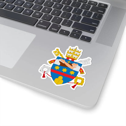 C o a Clementem XIV (Spain) (Coat of Arms) STICKER Vinyl Kiss-Cut Decal - The Sticker Space