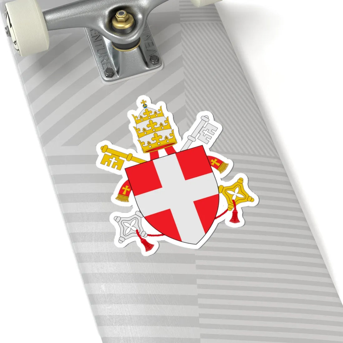 C o a Felix V antipapa (Spain) (Coat of Arms) STICKER Vinyl Kiss-Cut Decal - The Sticker Space