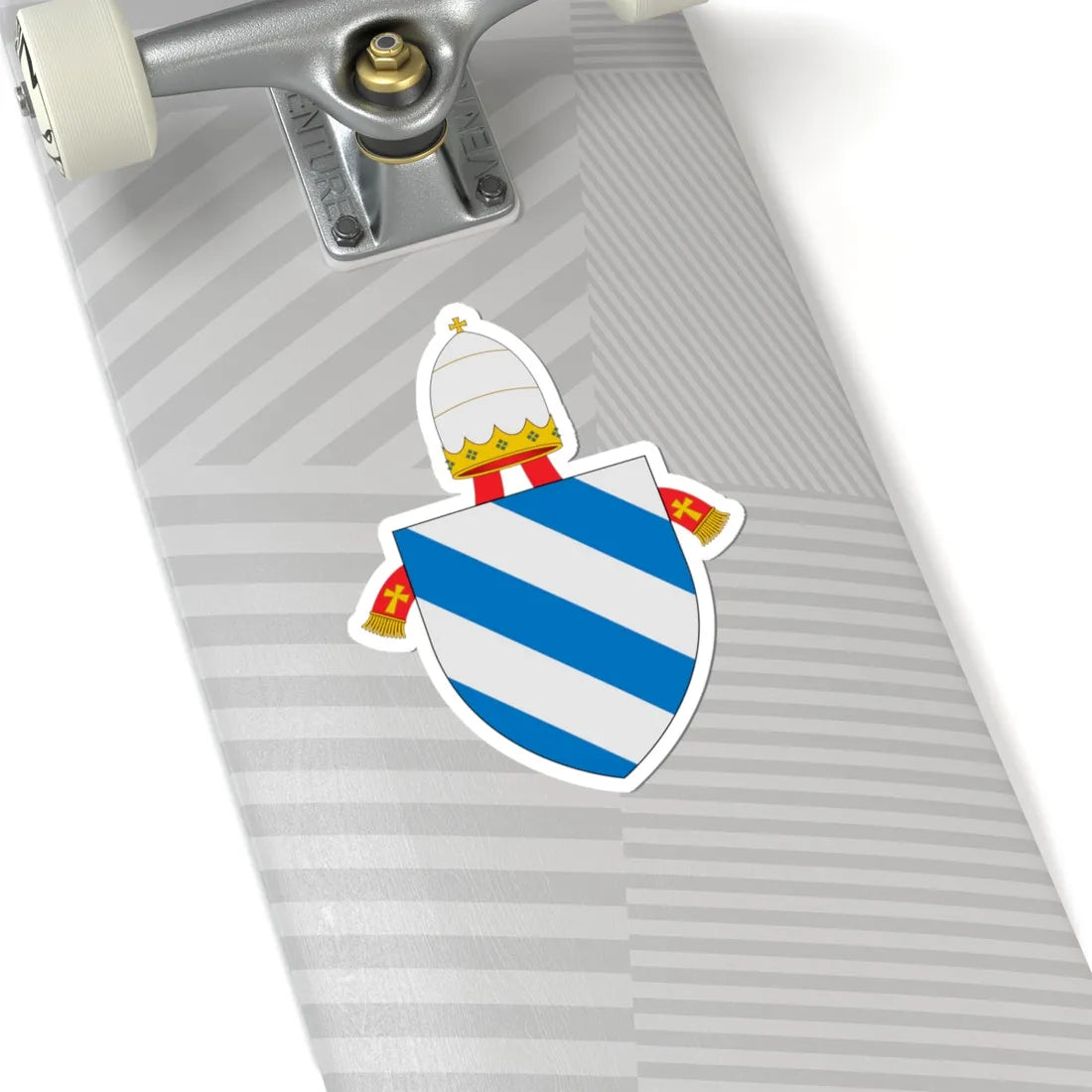 C o a Fieschi Popes (Italy) (Coat of Arms) STICKER Vinyl Kiss-Cut Decal - The Sticker Space