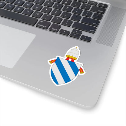 C o a Fieschi Popes (Italy) (Coat of Arms) STICKER Vinyl Kiss-Cut Decal - The Sticker Space
