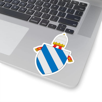 C o a Fieschi Popes (Italy) (Coat of Arms) STICKER Vinyl Kiss-Cut Decal - The Sticker Space
