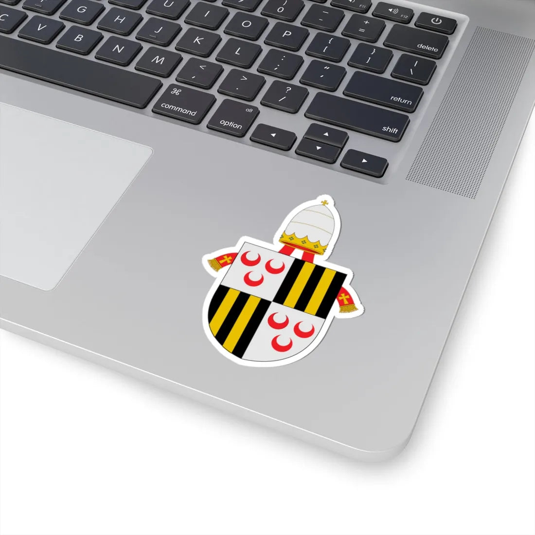 C o a Johannes XXI (Spain) (Coat of Arms) STICKER Vinyl Kiss-Cut Decal - The Sticker Space