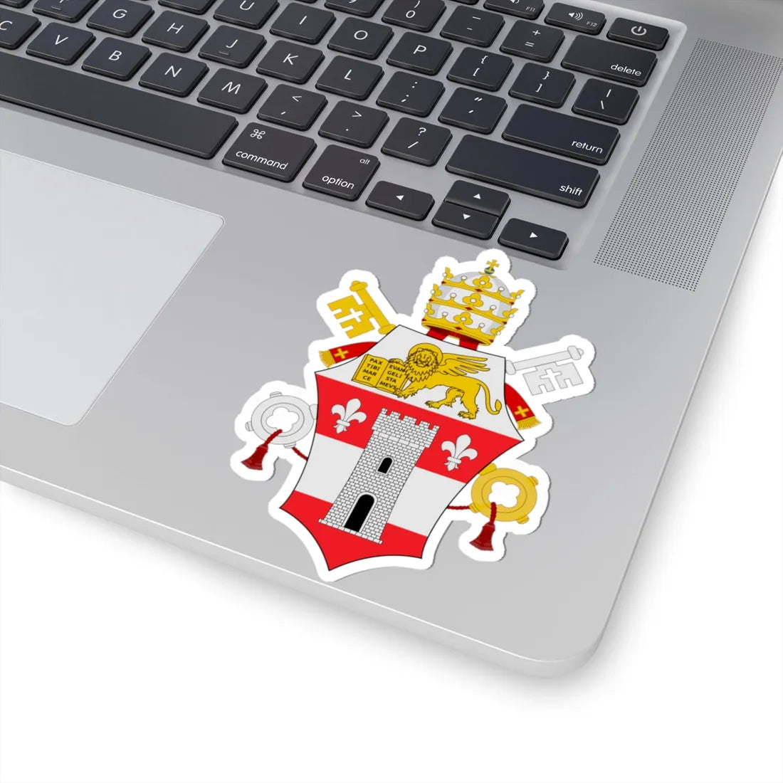 C o a Johannes XXIII (Spain) (Coat of Arms) STICKER Vinyl Kiss-Cut Decal - The Sticker Space