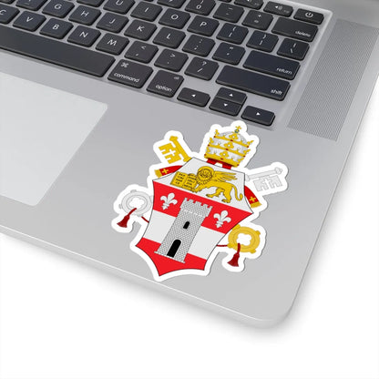 C o a Johannes XXIII (Spain) (Coat of Arms) STICKER Vinyl Kiss-Cut Decal - The Sticker Space