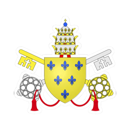 C o a Paulo III (Italy) (Coat of Arms) STICKER Vinyl Kiss-Cut Decal 2 Inch White - The Sticker Space