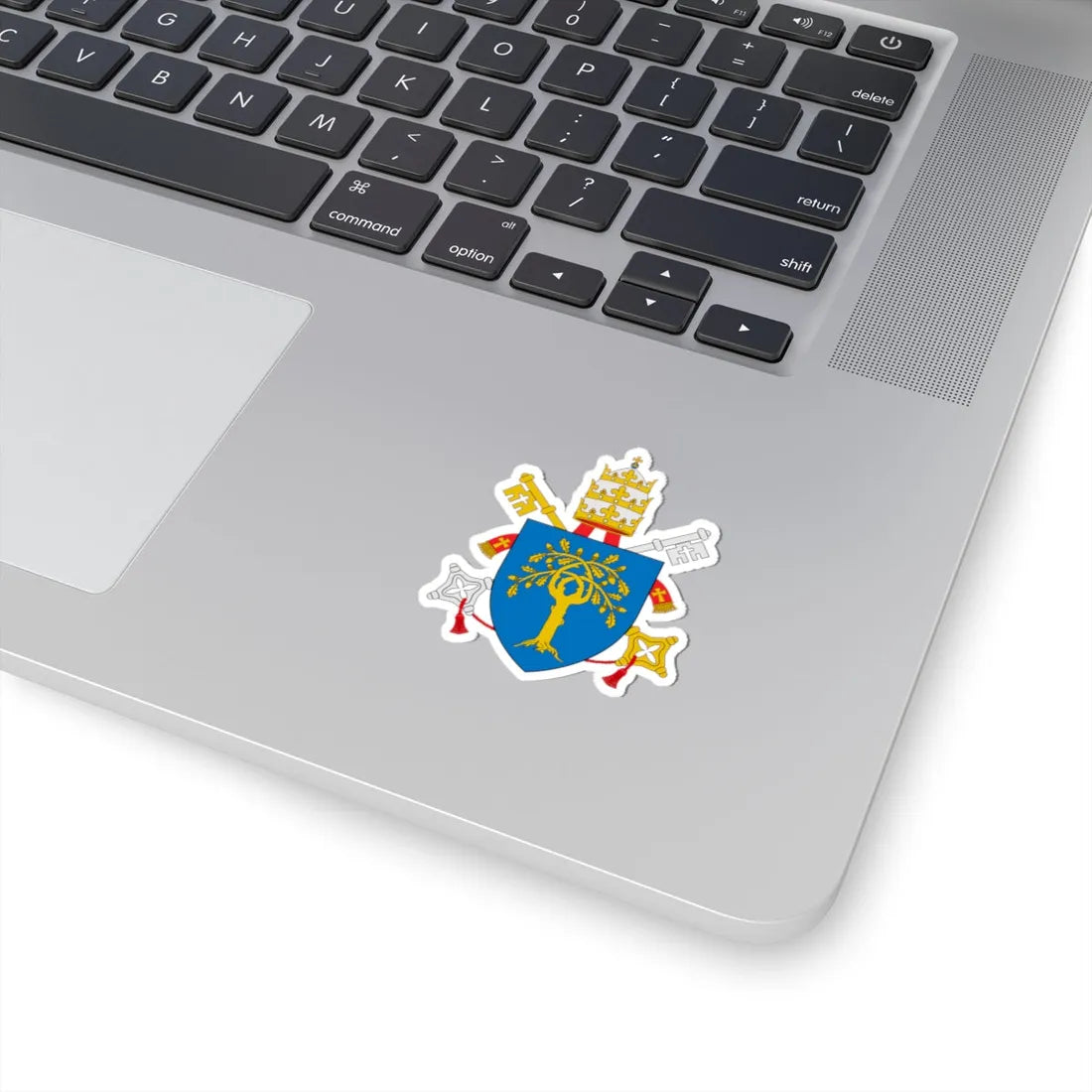C o a popes Della Rovere (Italy) (Coat of Arms) STICKER Vinyl Kiss-Cut Decal - The Sticker Space