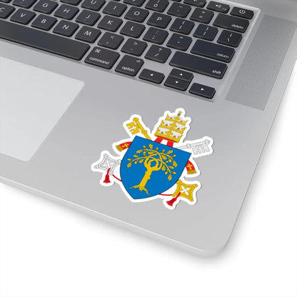 C o a popes Della Rovere (Italy) (Coat of Arms) STICKER Vinyl Kiss-Cut Decal - The Sticker Space