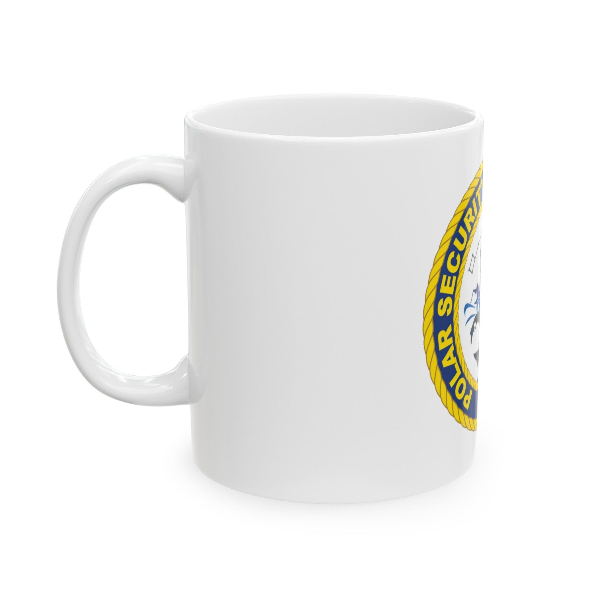 C2495 Polar Security Cutter Program IPO (U.S. Coast Guard) White Coffee Mug-The Sticker Space