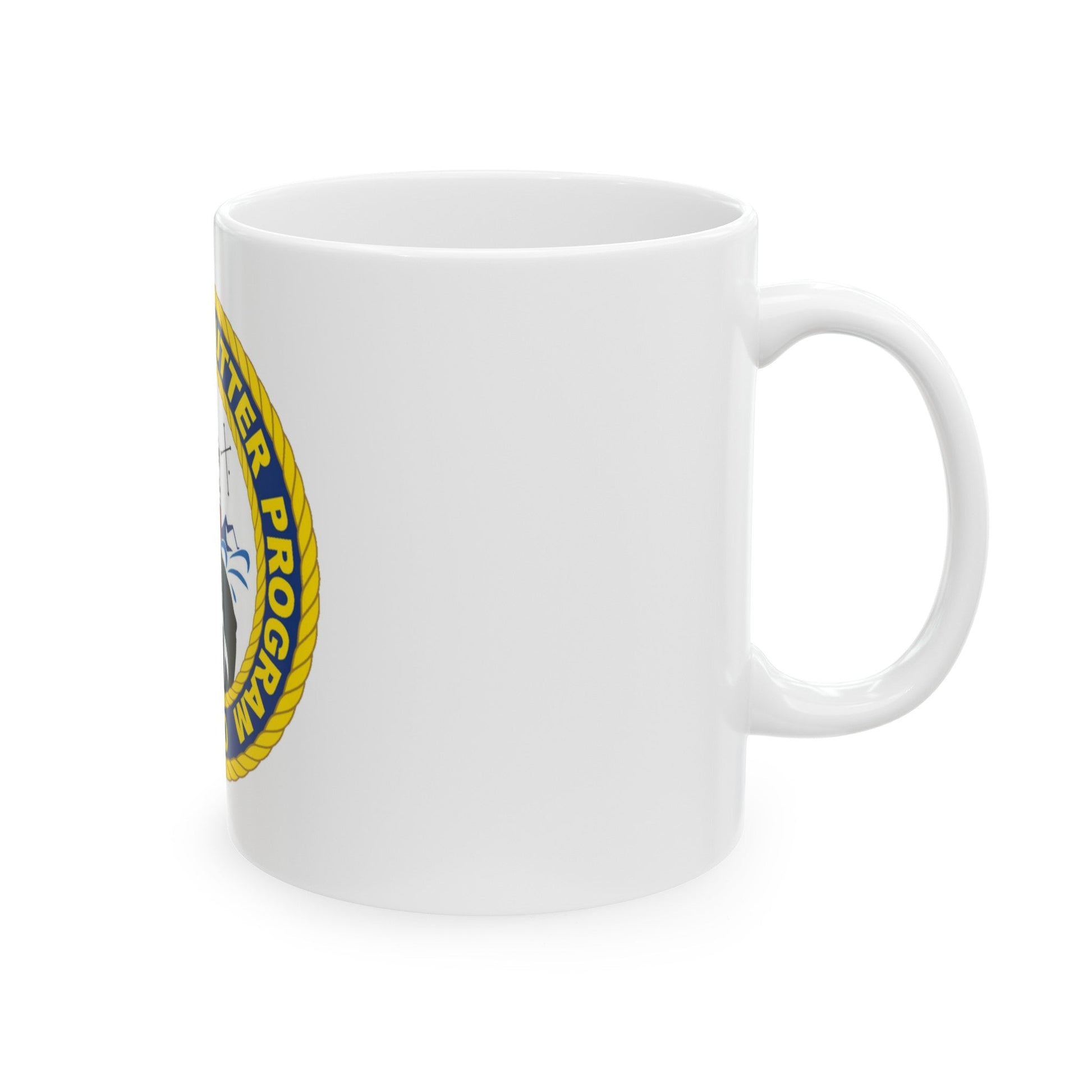 C2495 Polar Security Cutter Program IPO (U.S. Coast Guard) White Coffee Mug-The Sticker Space