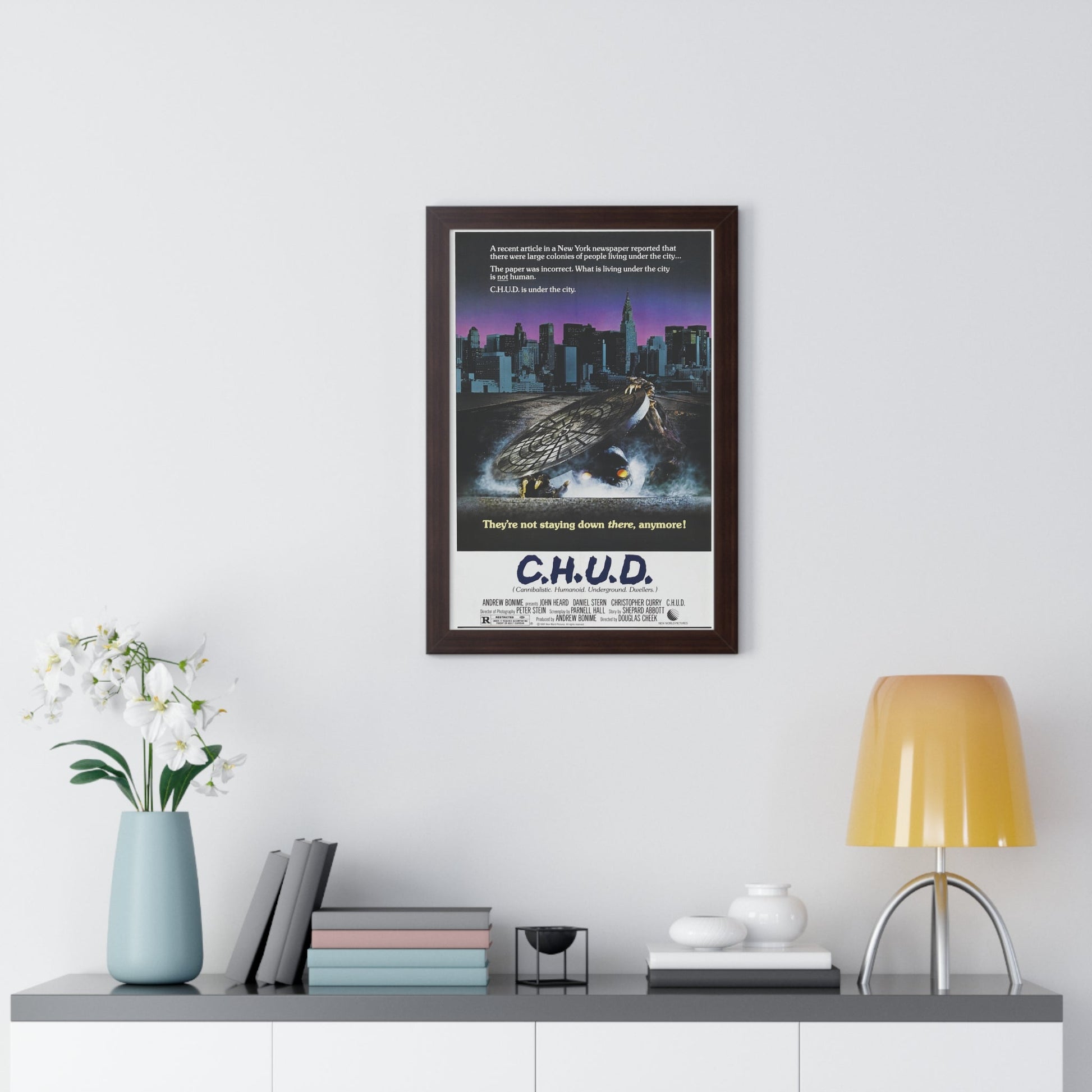 C.H.U.D. 1984 - Framed Movie Poster-The Sticker Space