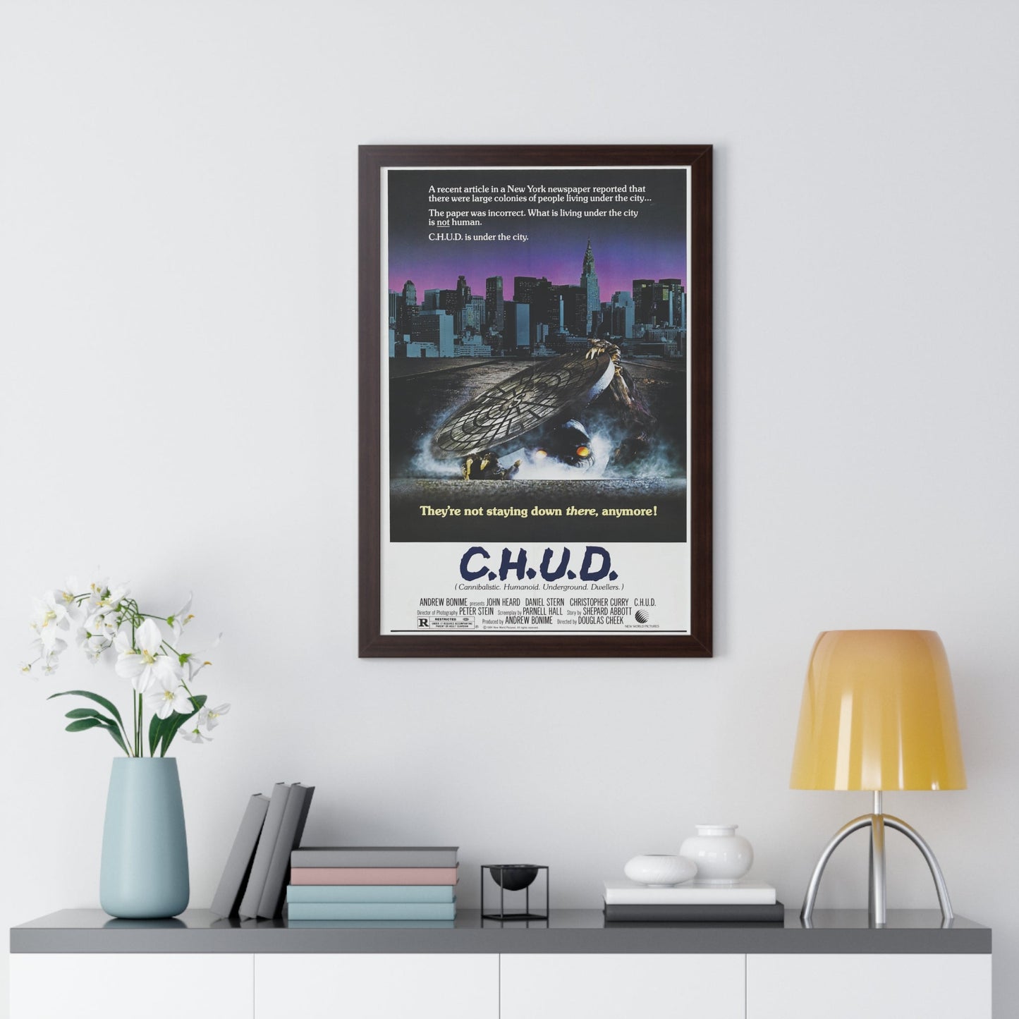 C.H.U.D. 1984 - Framed Movie Poster-The Sticker Space