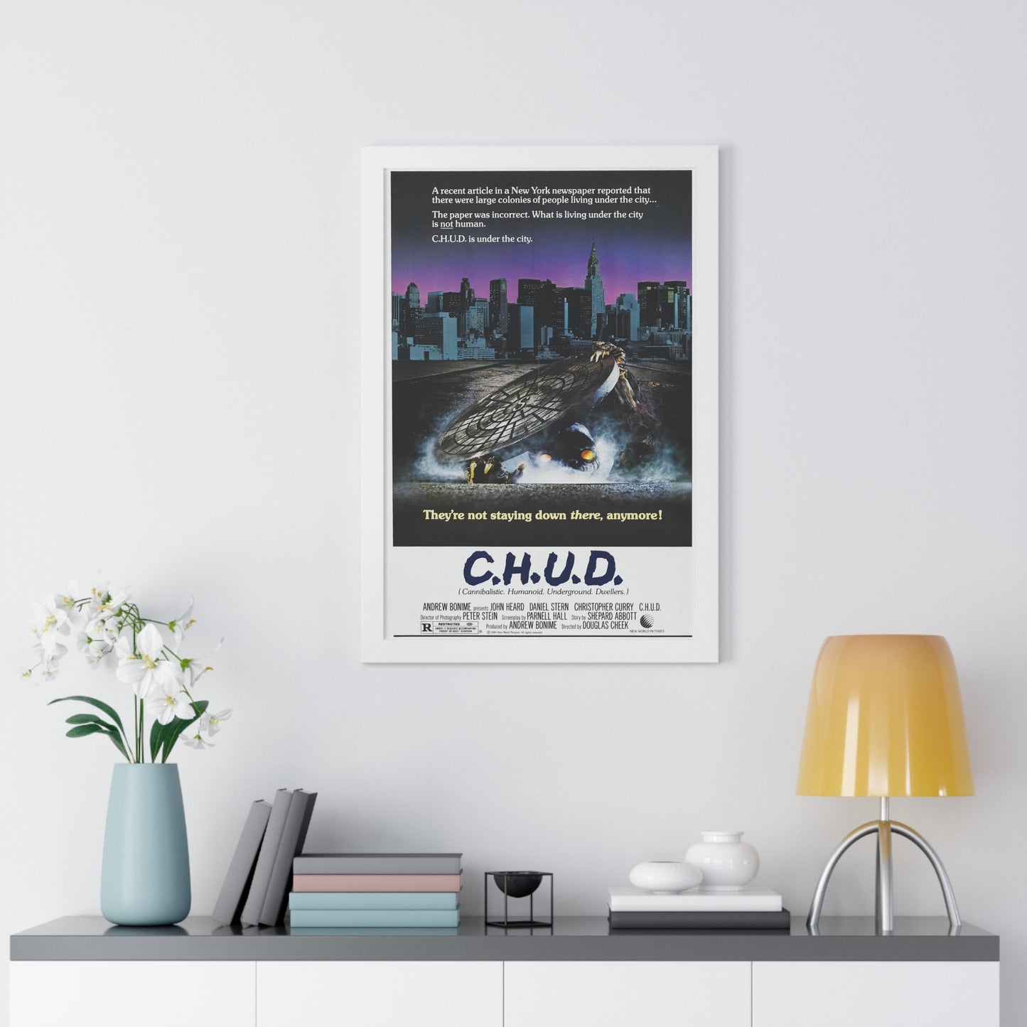 C.H.U.D. 1984 - Framed Movie Poster-The Sticker Space