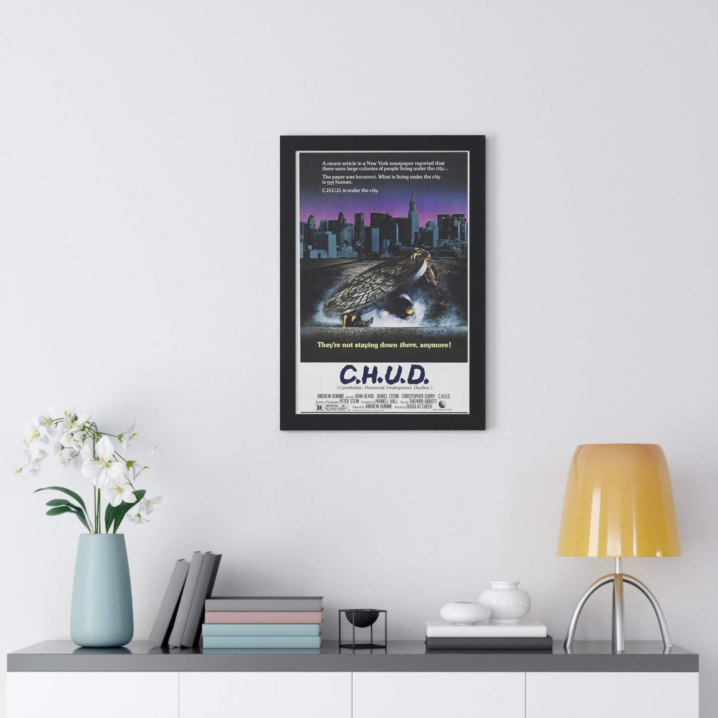 C.H.U.D. 1984 - Framed Movie Poster-The Sticker Space