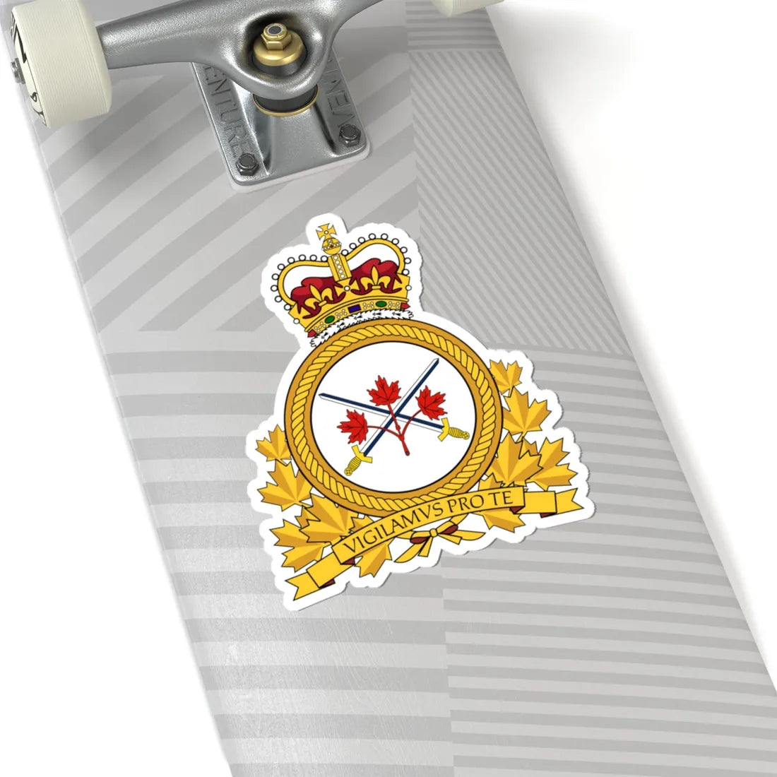 CA Emblem (Canada) (Coat of Arms) STICKER Vinyl Kiss-Cut Decal - The Sticker Space