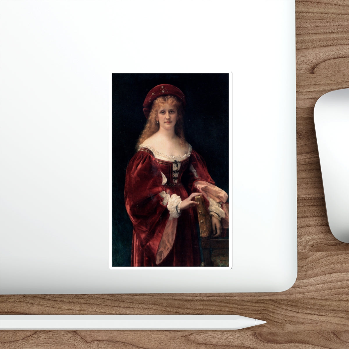 CABANEL, Alexandre - Patricienne de Venise (Artwork) STICKER Vinyl Die-Cut Decal-The Sticker Space