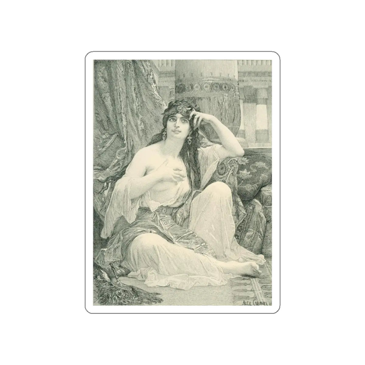 SKU:31239503337748651335 Sticker types:White Shape:Die-Cut Sizes:4" × 4"