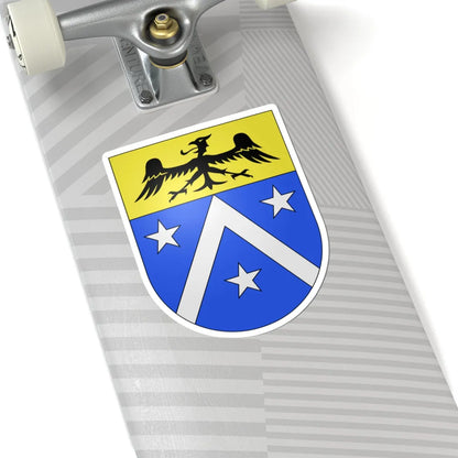 Cabbio-coat of arms (Switzerland) (Coat of Arms) STICKER Vinyl Kiss-Cut Decal - The Sticker Space
