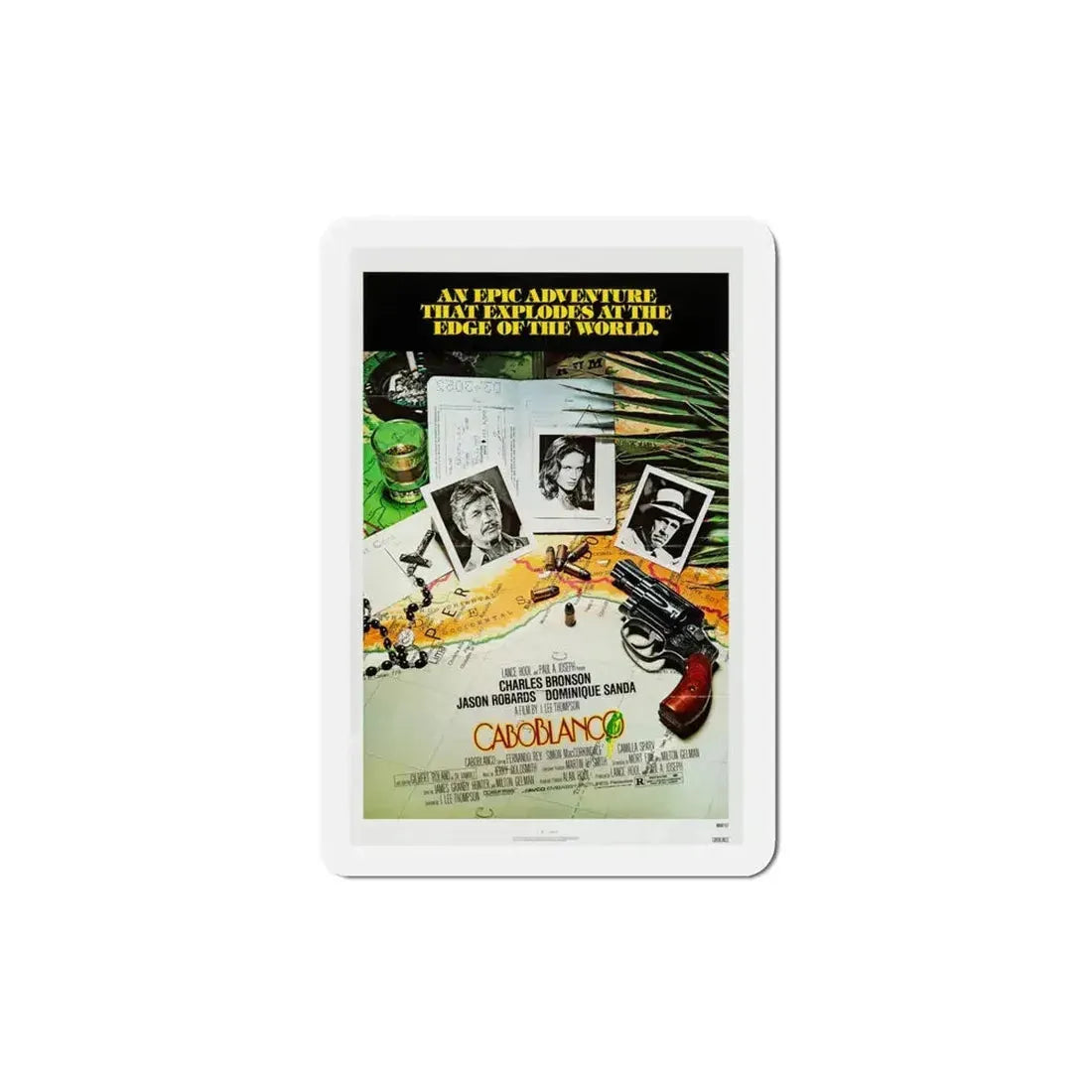 Caboblanco 1980 Movie Poster Refrigerator Magnet 4 Inch - The Sticker Space