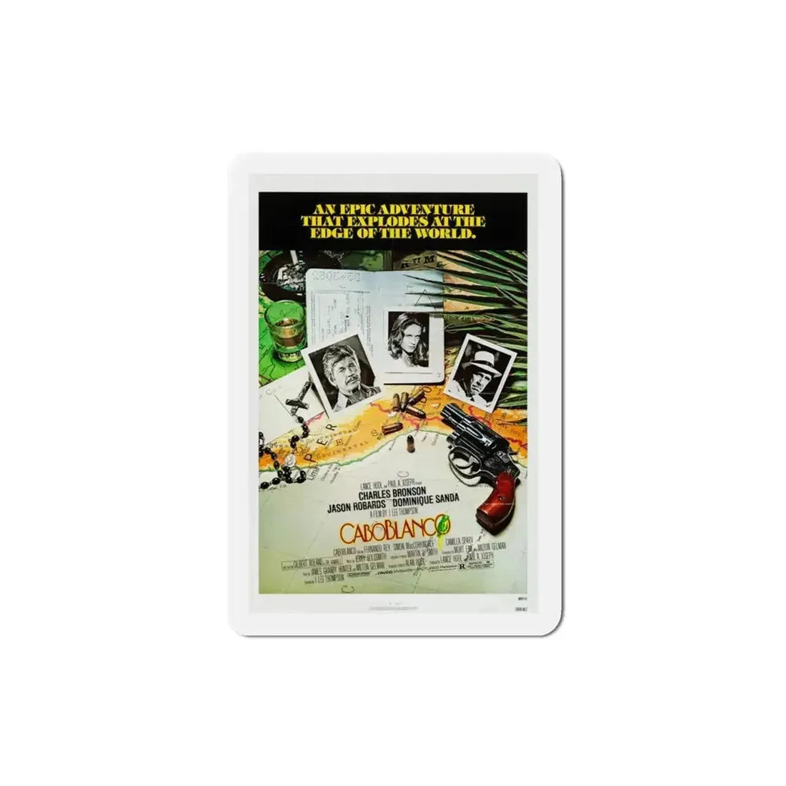 Caboblanco 1980 Movie Poster Refrigerator Magnet - The Sticker Space