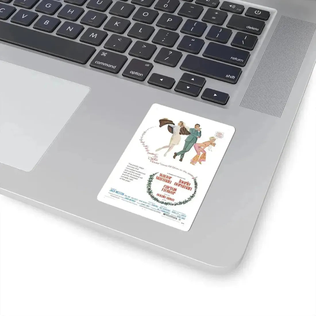 Cactus Flower 1969 Movie Poster - STICKER Vinyl Kiss-Cut Decal - The Sticker Space