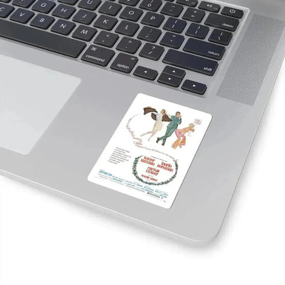 Cactus Flower 1969 Movie Poster - STICKER Vinyl Kiss-Cut Decal - The Sticker Space