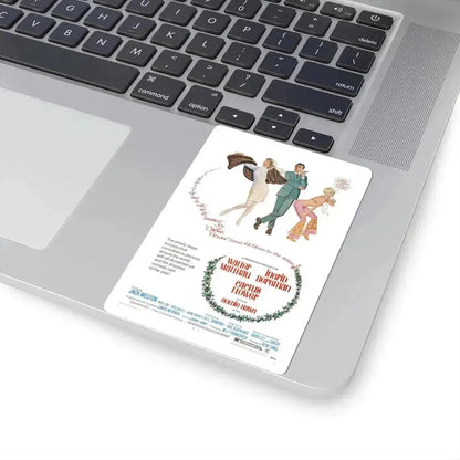 Cactus Flower 1969 Movie Poster - STICKER Vinyl Kiss-Cut Decal - The Sticker Space