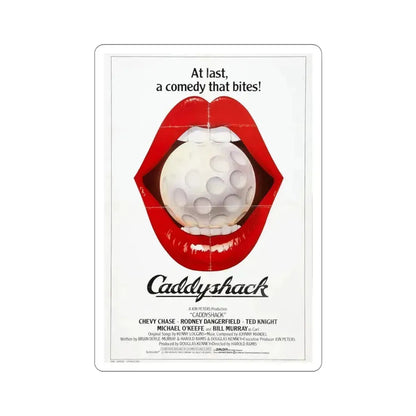 Caddyshack 1980 Movie Poster STICKER Vinyl Die-Cut Decal 4 Inch - The Sticker Space