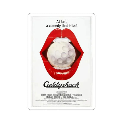 Caddyshack 1980 Movie Poster STICKER Vinyl Die-Cut Decal 5 Inch - The Sticker Space