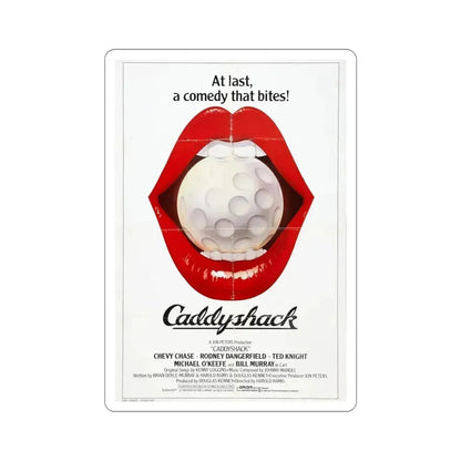 Caddyshack 1980 Movie Poster STICKER Vinyl Die-Cut Decal 6 Inch - The Sticker Space