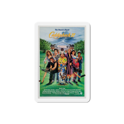 Caddyshack II 1988 Movie Poster Die-Cut Magnet-2" x 2"-The Sticker Space