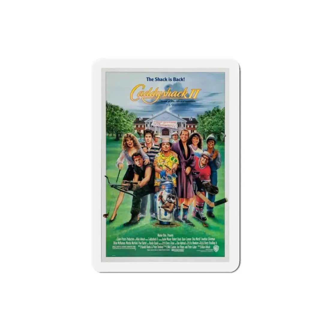 Caddyshack II 1988 Movie Poster Refrigerator Magnet - The Sticker Space