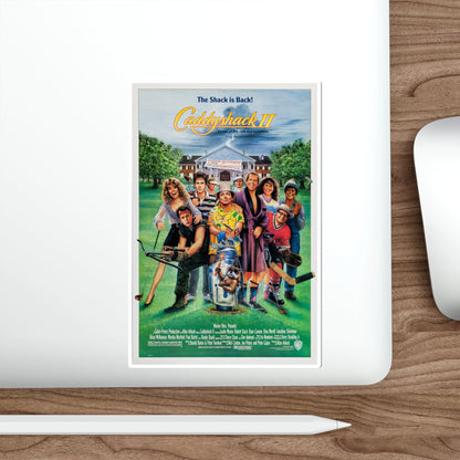 Caddyshack II 1988 Movie Poster STICKER Vinyl Die-Cut Decal-The Sticker Space