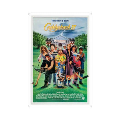 Caddyshack II 1988 Movie Poster STICKER Vinyl Die-Cut Decal - The Sticker Space