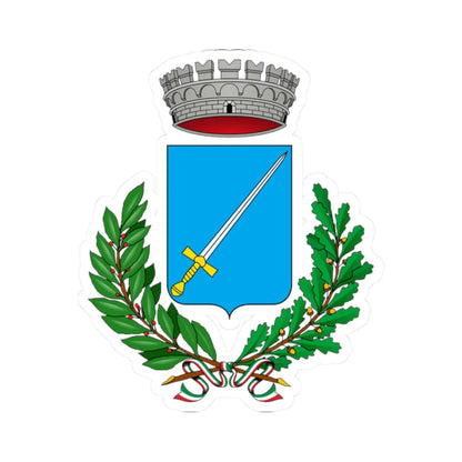 Cadegliano Viconago-Stemma (Italy) (Coat of Arms) STICKER Vinyl Kiss-Cut Decal 2 Inch White - The Sticker Space