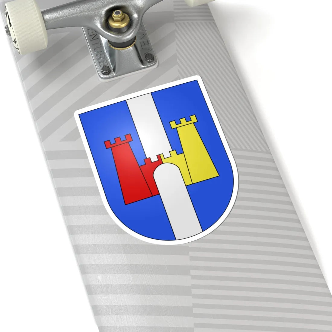 Cadenazzo-coat of arms (Switzerland) (Coat of Arms) STICKER Vinyl Kiss-Cut Decal - The Sticker Space