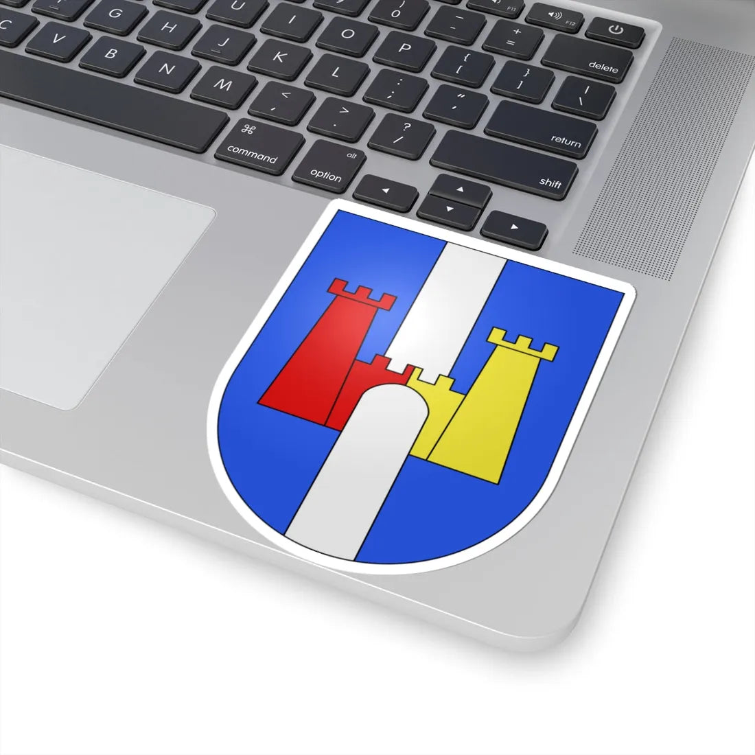 Cadenazzo-coat of arms (Switzerland) (Coat of Arms) STICKER Vinyl Kiss-Cut Decal - The Sticker Space
