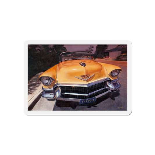 Cadillac Convertible (Magazine Illustration) Refrigerator Magnet-6 × 6"-The Sticker Space